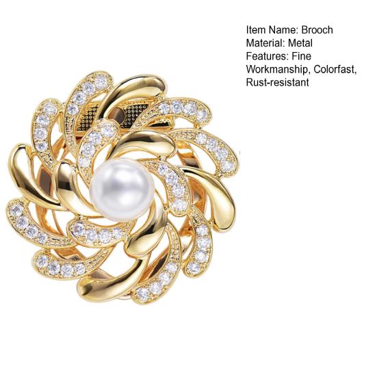 Pretty Badge Pin Ornamental Colorfast Dress Up