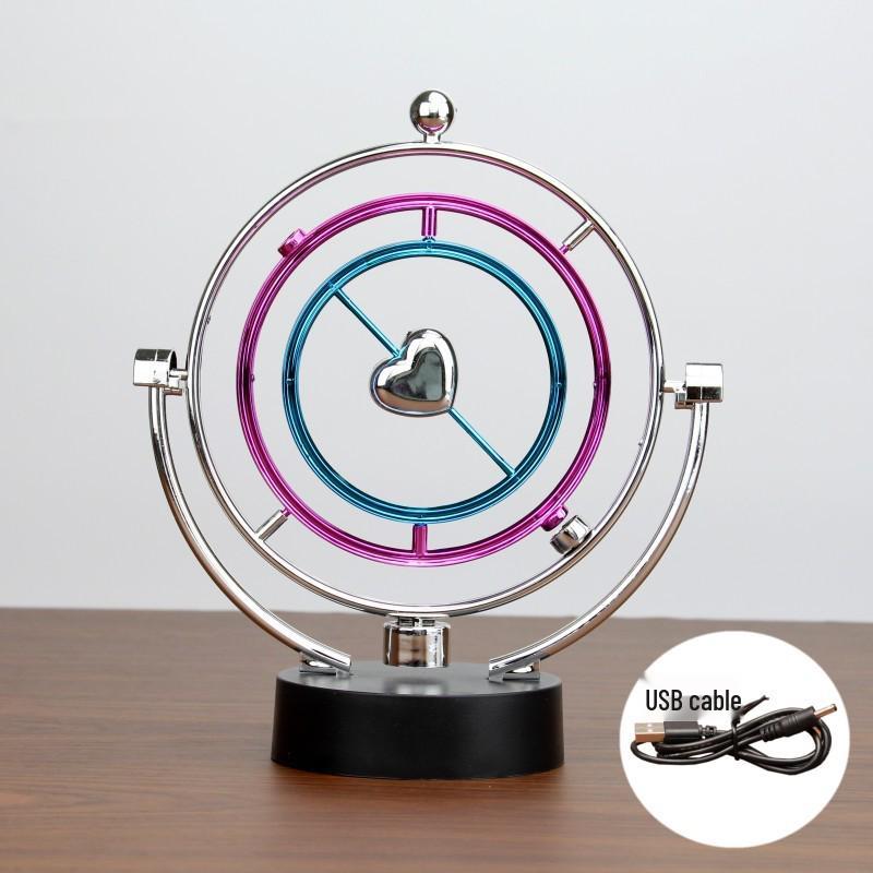 Nordic Perpetual Motion Ferris Wheel Ornament for Home and Wine Cabinet Display