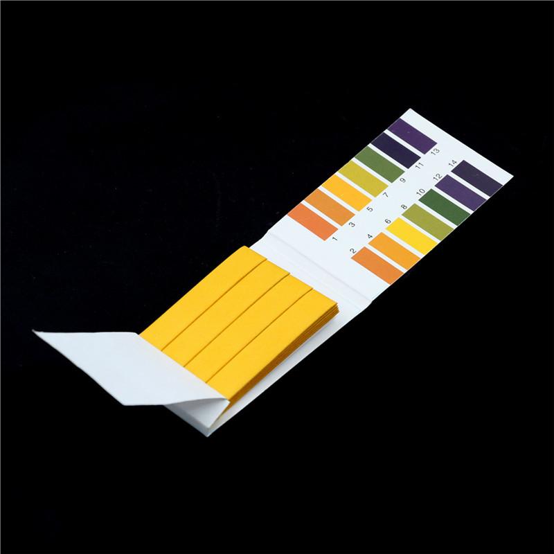 80 Strips 1-14 Full Range Ph Paper Water Alkaline Acid Litmus Tester Paper