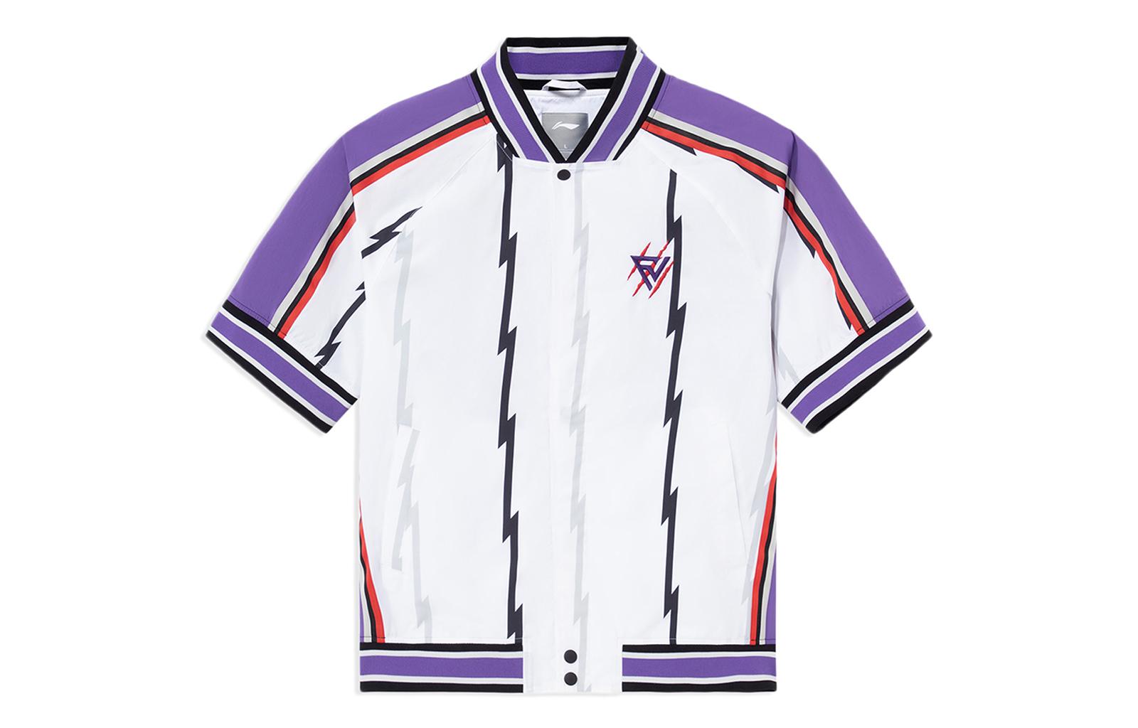 Li Ning Sports Basketball Collection Jacket Men s Standard White AJDR547-2 XL