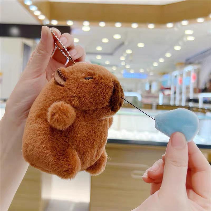 Popular Capybara Plush Pendant: Cute Capybara Ornament Toy