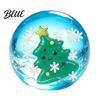 Sensory Fidget Toy Christmas Clear Stress Ball Toy Anxiety Relief with Santa Reindeer Balls Tree Snowflake Figure Soft Squeeze Party Favors Desktop