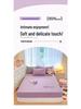 Class A 100% Cotton Fitted Sheet: Soft, Skin-Friendly, Breathable, Sweat-Wicking Mattress Protector for Dormitory Single Simmons.