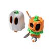 3D Printed Halloween Pumpkinman Pencil Transformation Decoration Figure