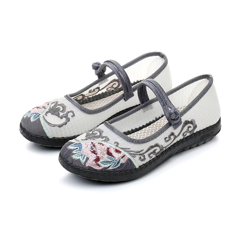 2025 Spring Women's Anti-Slip Mesh Shoes - Soft Sole Casual for Moms & Grandmas