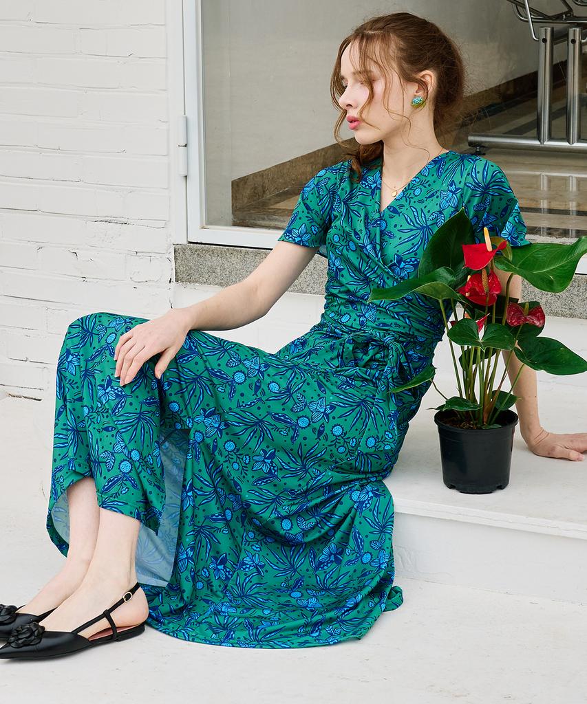 Bonide Mesh Cool Wrap Dress Underwater