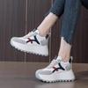 Inner height-increasing sneakers women's 2025 autumn versatile and thin soft-soled dad shoes small casual thick-soled muffin shoes