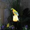 Cross-border Solar Resin Parrot Lawn Lamp - Outdoor Decorative Ground Light