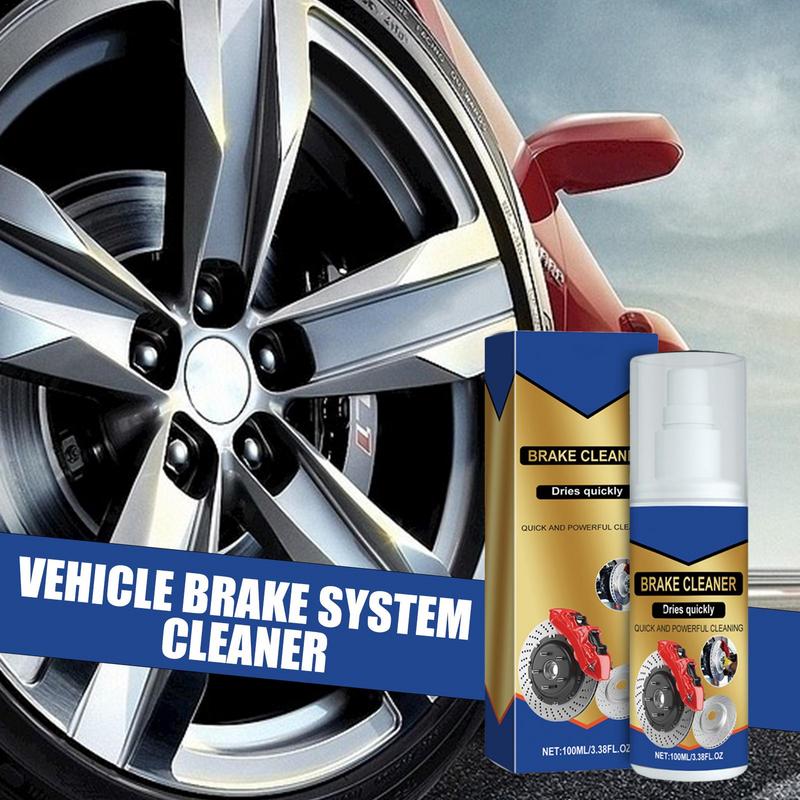Auto Brake Cleaner Vehicle Brake System Cleaner Multifunctional Auto Brake Cleaning Agent 100ml Car Brake Cleaning Agent