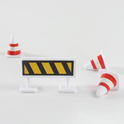 15Pcs/Set Toddler Mini Traffic Signs Model Toy Road Block Children Safety Education Puzzle Traffic Toys Gifts