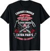 Men's and Women's T-shirts NEW LIMITED Clever Enough To Hide Extra Parts, Funny Car Mechanic T-Shirt S-3XL