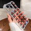 I Love Me Text Heart Pattern Phone Case Suitable for iPhone 17 16 15 14 13 12 11Pro/Max/Plus Anti Drop and Shockproof Back Cover
