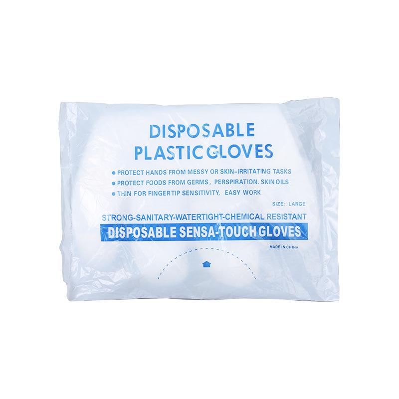 Catering Takeaway Thick Disposable Food-Grade PE Gloves - 100 Bags