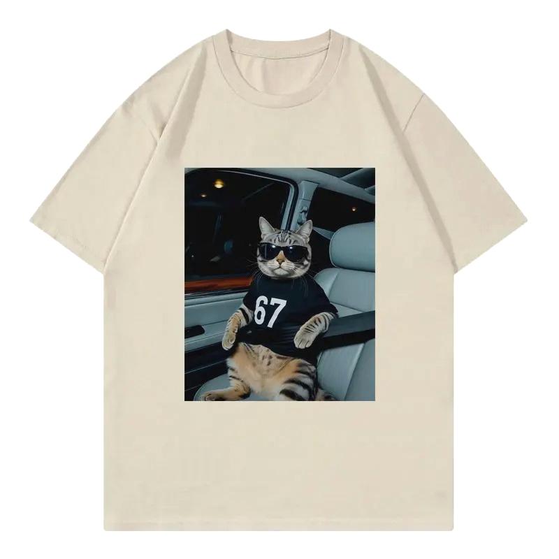 Cat Funny Meme Graphic Printed T Shirts Women Clothing Fashion Tshirt Summer Casual Short Sleeve Women Clothing