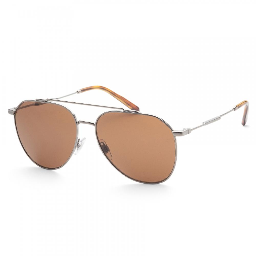 

Мужские солнцезащитные очки Dolce & Gabbana 58 мм из бронзы