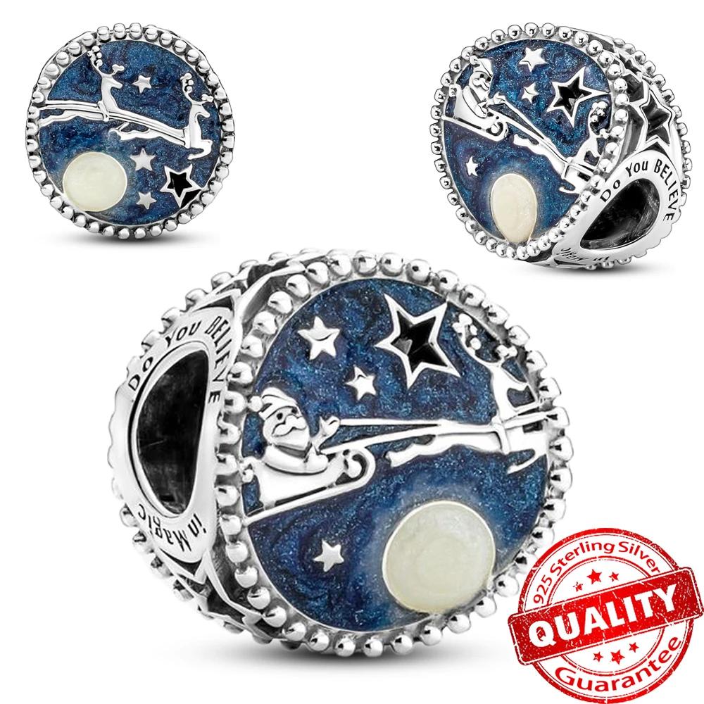 Festive Charm Copper Christmas Bell Trojan Candy Charms Beads Fit Original Bracelet Necklaces Fine Jewelry Diy Gift