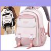 Mochila Escolar Ortopédica Grande de Nailon Nueva Para Niños y Niñas de Grado 1-6