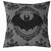 Home Decor Gothic Bat Pattern Decorative Pillow Covers Pattern Cushion Cover Suitable for Sofa Bedroom Car Pillow Cover
