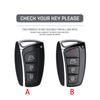 Abs Carbon Car Key Case Shell For Hyundai Santa Fe Sport Ix45 Equus Centennial Genesis G80 Grandeur Azera 2013- Cover Fob