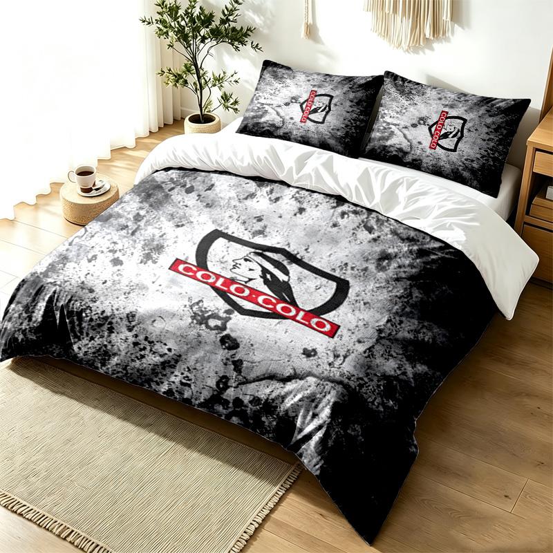 Colo-colo 3pc Duvet Cover Set Simple Modern Bedding Set Wrinkle Resistant Soft Fabric All Season Use a perfect gift