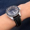 [Nywing] Watch Band Omega Strap Omega 19mm 20mm 21mm 22mm D Buckle Genuine Leather Crocodile Patt...