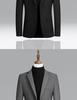 Men's Single-Breasted Wool Blazer - 2025 Autumn/Winter Business Casual Jacket