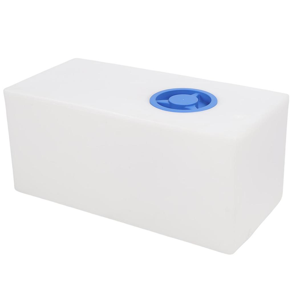 16 Gallon RV Water Storage Tank LLDPE 25.59x12.4x11.61in Portable Water Holding Container for Trailers Boats Yachts