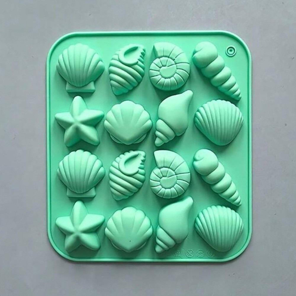 Silicone Material Ocean Themed Molds Multi-Cavity Design Starfish Candy Mold  Party Treats
