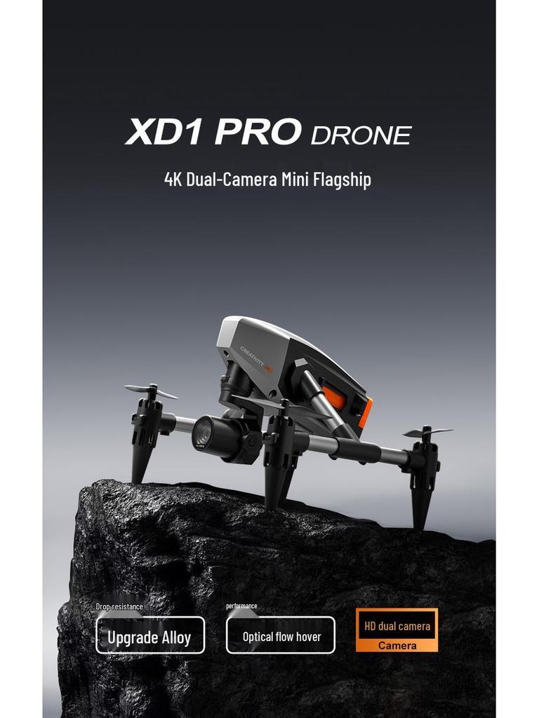 Cross-Border XD1 Mini Drone HD Quadcopter: Remote Control Toy with Optical Flow & Fixed Height Features.