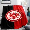 1pc Eintracht Frankfurt Print Flannel Blanket, High quality Comfortable for All Seasons, Home Decor, Warmth and Comfort, Perfect for Christmas Gifts37