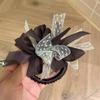 High-End Fairy Bow Hair Tie for Women - Volumizing Ponytail & Bun Accessory