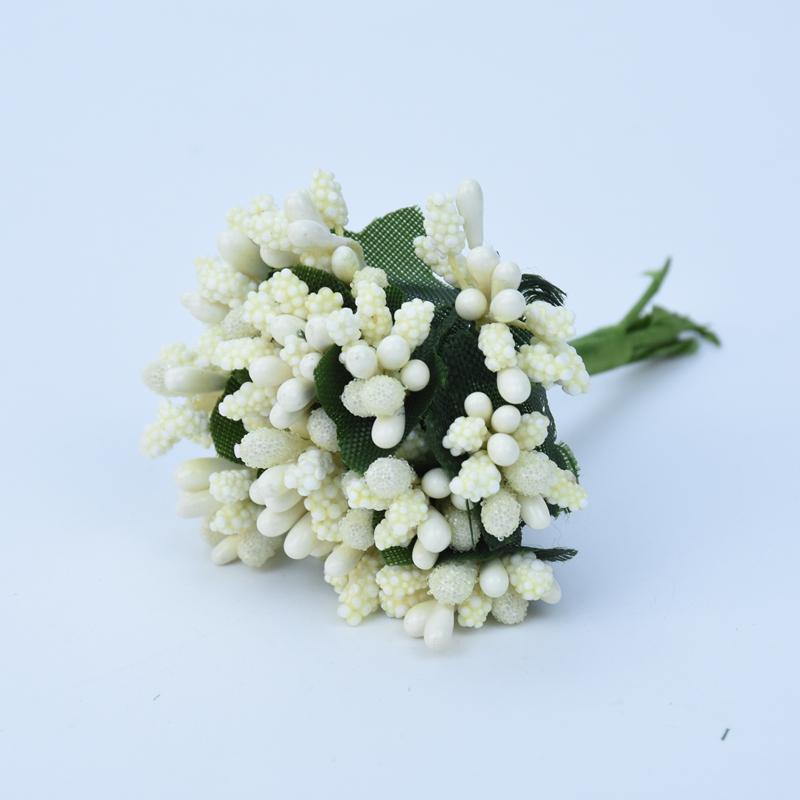 Decorative Flowers Wreaths Fake Plants Stamen Scrapbooking Festival Decoration Home Wedding Bridal Bouquets Artificial Flowers