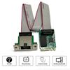 M.2 A+E KEY 2,5G Ethernet LAN-Karte RTL8125B Industrielle Steuerungsnetzwerkkarte M.2 Gigabit-Ethernet-NetzwerkkarteJAS