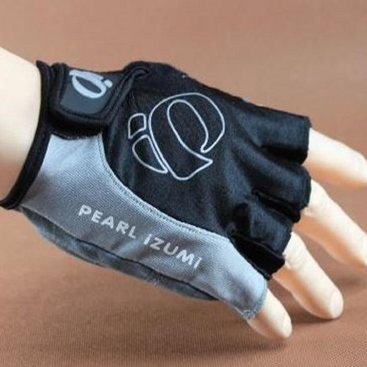 Rękawice rowerowe antywstrząsowe: Silikonowe, Krótkie palce do jazdy na rowerze szosowym