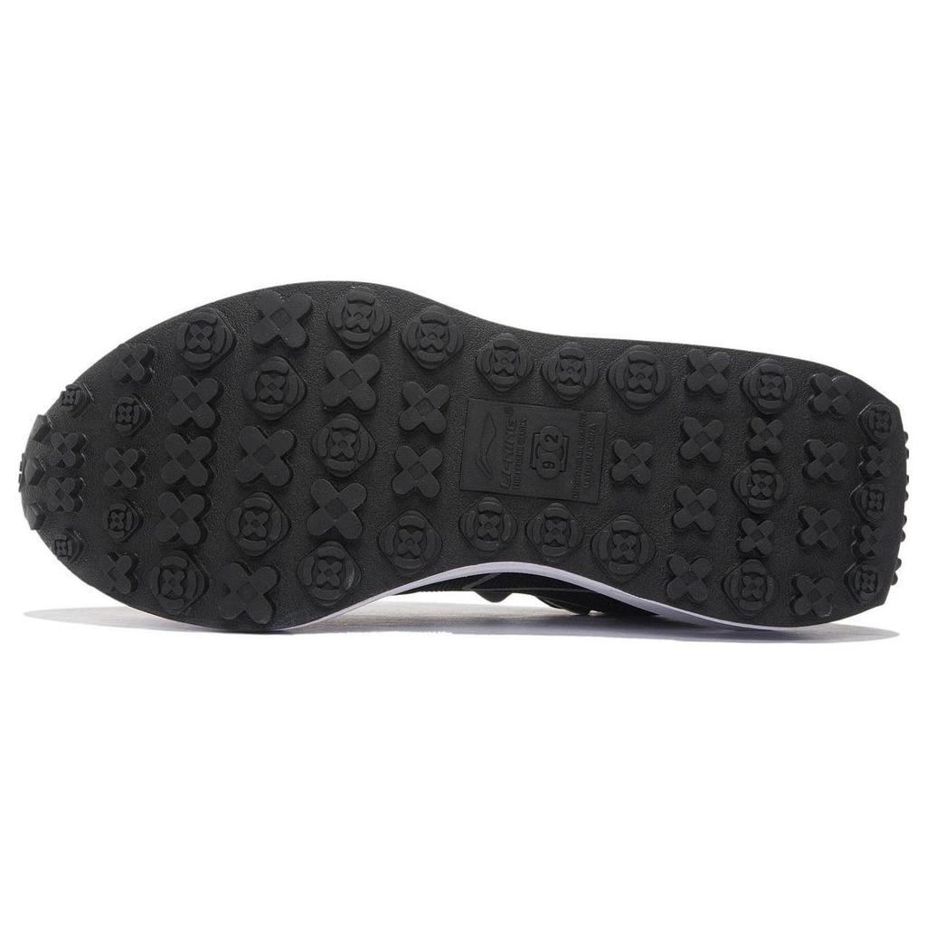 Li Ning Square And Round V2 Casual Shoes Men's Low top Black/White Sand Gray/Surface Gray AGCS025-2