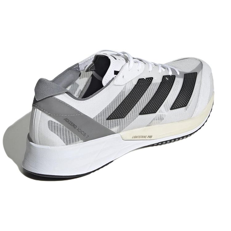 Adidas Adizero Adios 7 Bílá Černá Šedá Pánské Tenisky Cloud-White Core-Black Grey-Three GX6646