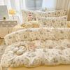 Red Bean Class A Pure Cotton 3-Piece Bedding Set for Dorms