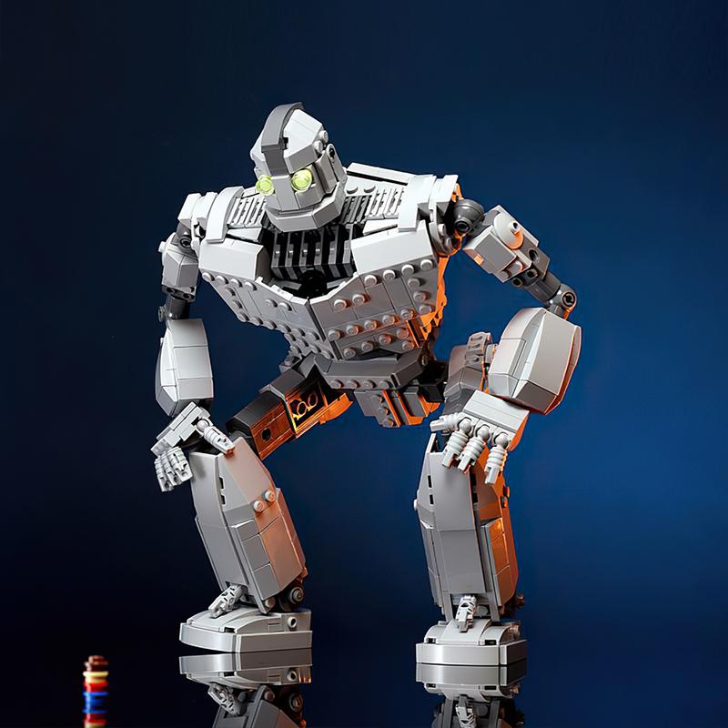 Ungiftige Gobricks Moc Mechanische Serie Eisen Roboter Bausteine Klassischer Film Riesige Bausteine Spielzeug Modell zum Zusammenbauen Für Geburtstagsgeschenke