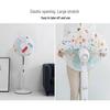 Large Non-Woven Dust Cover for Standing Electric Fans - Durable, Multi-Purpose Appliance Storage