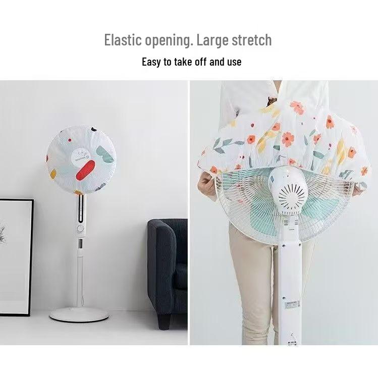 Large Non-Woven Dust Cover for Standing Electric Fans - Durable, Multi-Purpose Appliance Storage