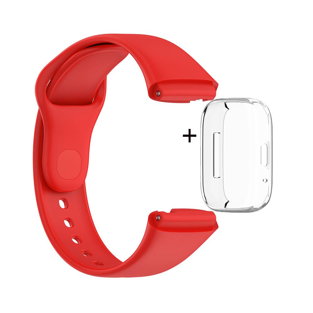 Curea de ceas pentru Redmi Watch 3 Active Smartwatch Curea Brățări din silicon moale Brățară pentru Redmi Watch3 Lite Curea de ceas CU carcasă