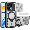 For OPPO Find X9 5G Case Magnetic Car Holder Ring Armor Phone Case For OPPO FindX9 5G Slide Lens Protect Cover