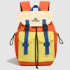 Schoolbagins Contrast Color Backpack Boys and Girls Lightweight Outdoor Mountaineering School Bag Large Capacity Splicing Multifunctional Backpack