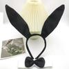 Cross-Border Bunny Ear Headband for Women - Easter & Halloween Party Accessory