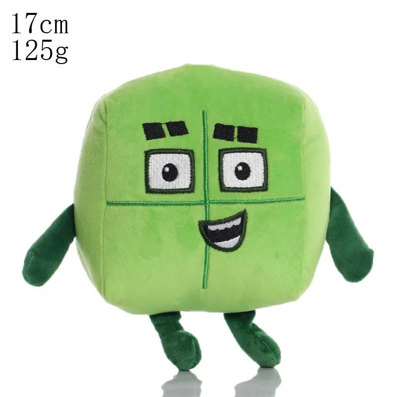 14-18cm Cartoon Number Plush Doll Toys Educational Stuffed Movie Anime Kids Early Childhood Birthday Christmas Gift