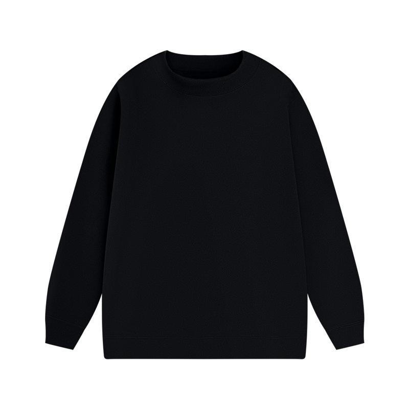 Men S Thick Fleece Lined Long Sleeve Sweatshirt Winter Warm Casual Top