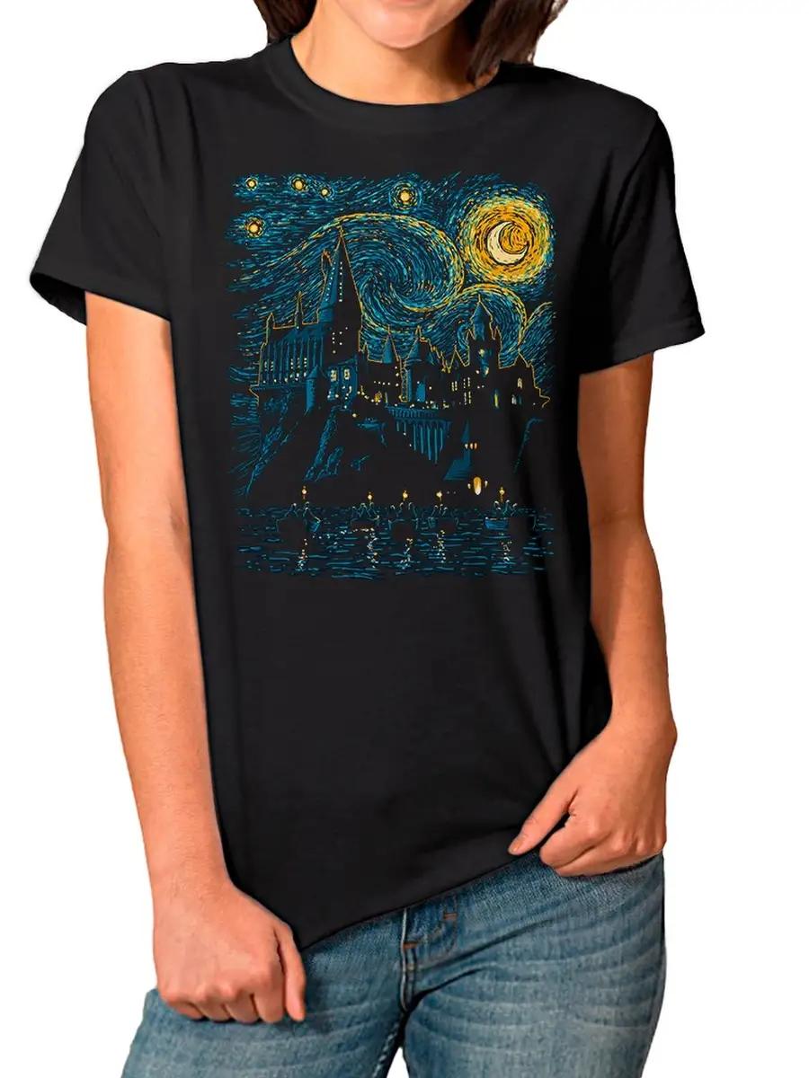 Illusion y2k print T-shirt S