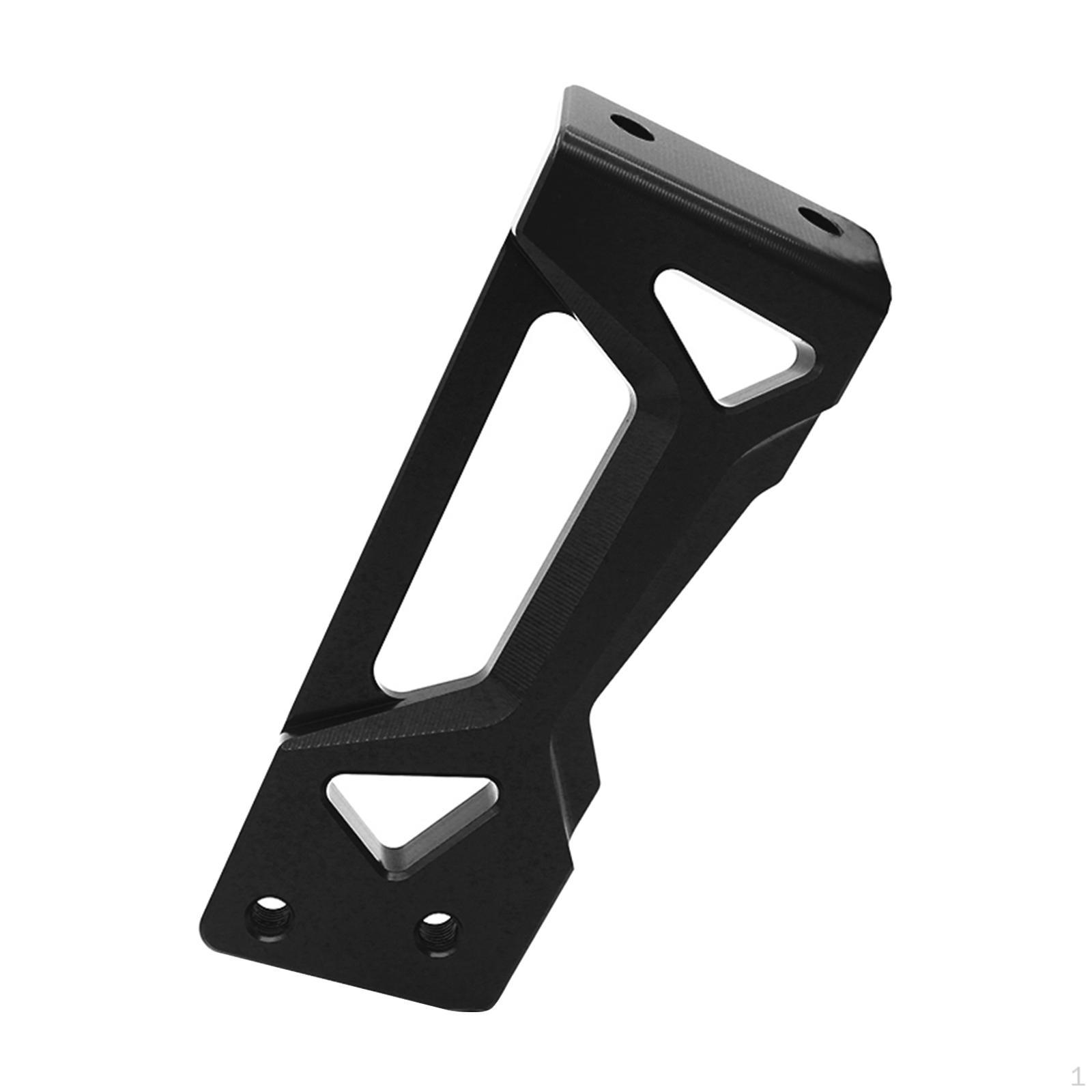 Durable Motorcycle Exhaust Pipe Hanger Easy Installation Wear Resistant High Strength for Krv180 Black