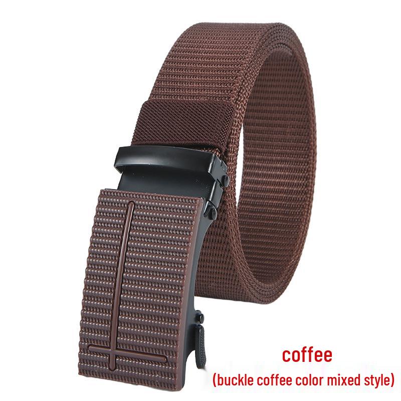 Men's Eco-friendly Nylon Tactical Belt with Automatic Buckle