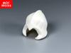 12 uds./lote Bloques MOC Casco Blanco Capa Barba Modelo 4cm Parte del Cuerpo de Figura Bloques de Construcción Educativos Pequeños Juguetes para Niños